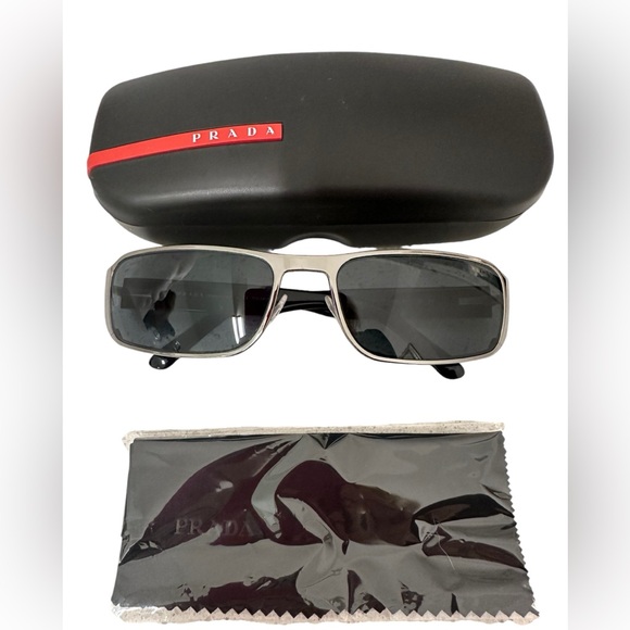 Prada PR61MS 5AV-5Z1 Polarized Men’s Sunglasses - Picture 12 of 16